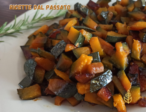 Zucca stufata al mosto di uva